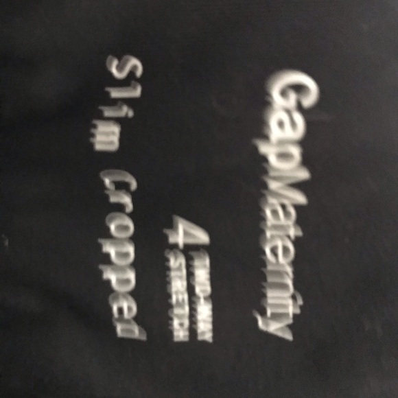 Gap Maternity Slim Cropped Pants - Picture 2 of 2